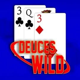 Poker logo of Deuces Wild from Games Global at Catspins Casino