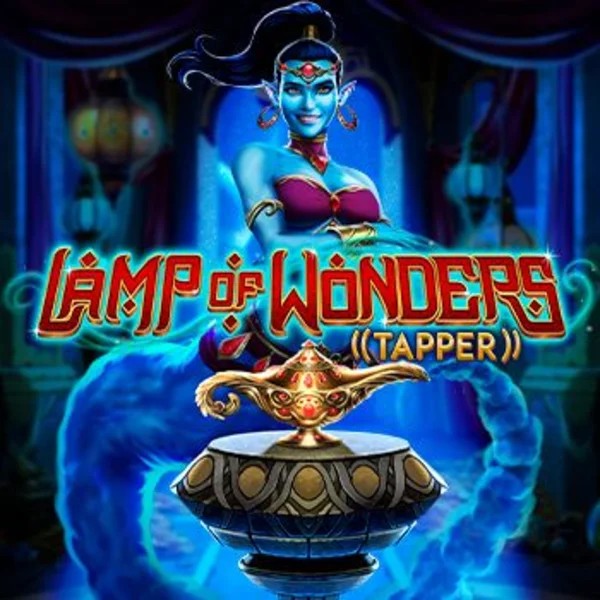 Lamp Of Wonders Tapper logo by Greentube at Catspins Casino