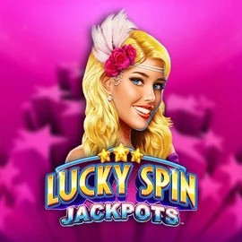 Lucky Spin Jackpots casino game by Novomatic – featured logo at Catspins Casino
