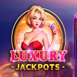 Luxury Jackpots logo – Jackpots by Triple Cherry at Catspins Casino