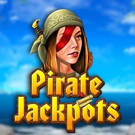Pirate Jackpots online game logo by Belatra Games on catspinss.de