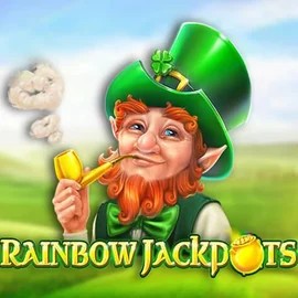 Rainbow Jackpots slot visual from Red Tiger Gaming available on catspinss.de