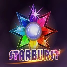 Starburst logo by NetEnt Catspins Casino