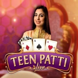 Teen Patti slot logo by Evoplay at Catspins Casino