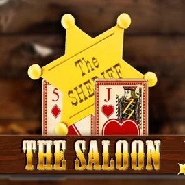 The Saloon logo by WorldMatch at Catspins Casino